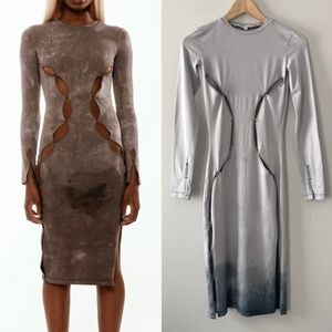 Clara Colette Miramon Tie Dye Hole Dress Size Small